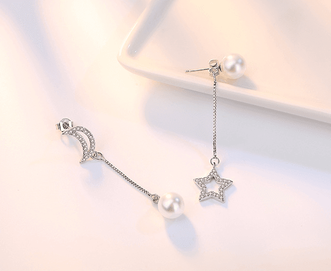 Tassel star earrings - Image 6