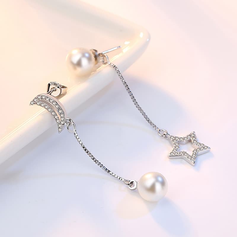 Tassel star earrings - Image 4