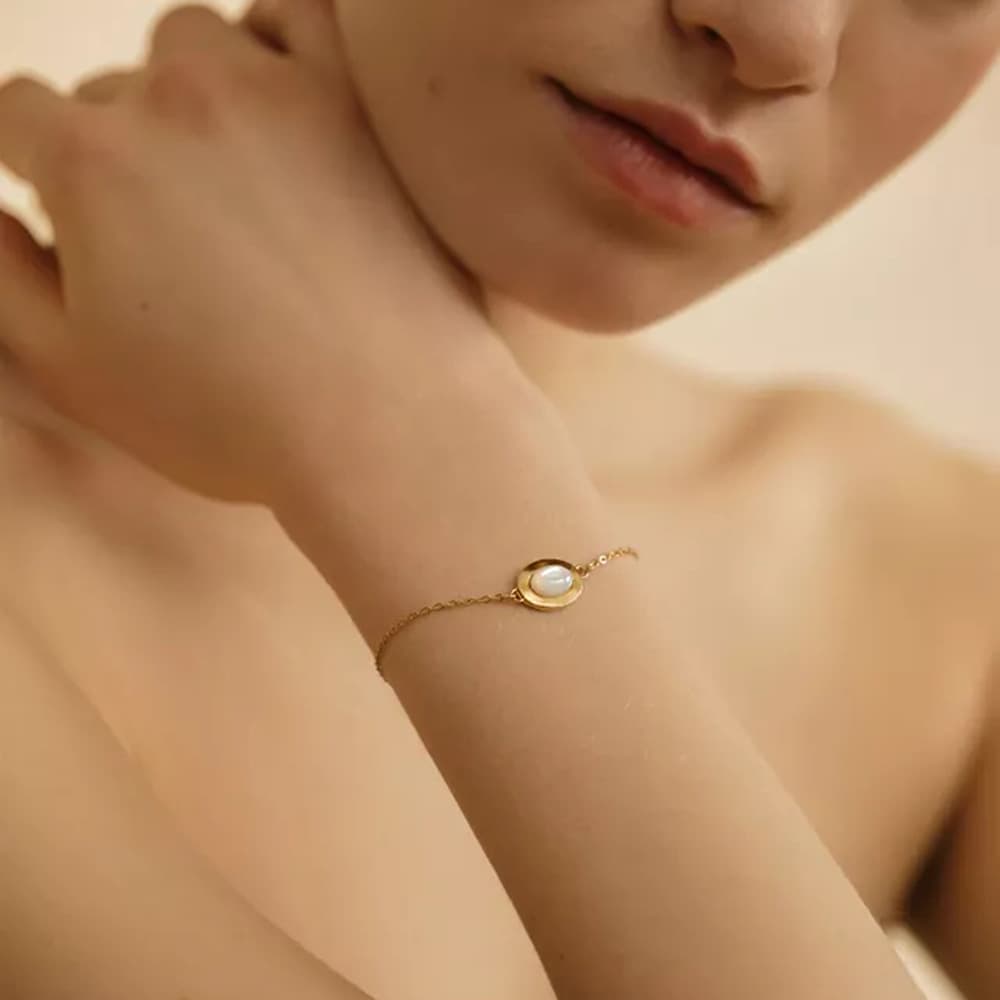 Opal Circle Bracelet - Image 1
