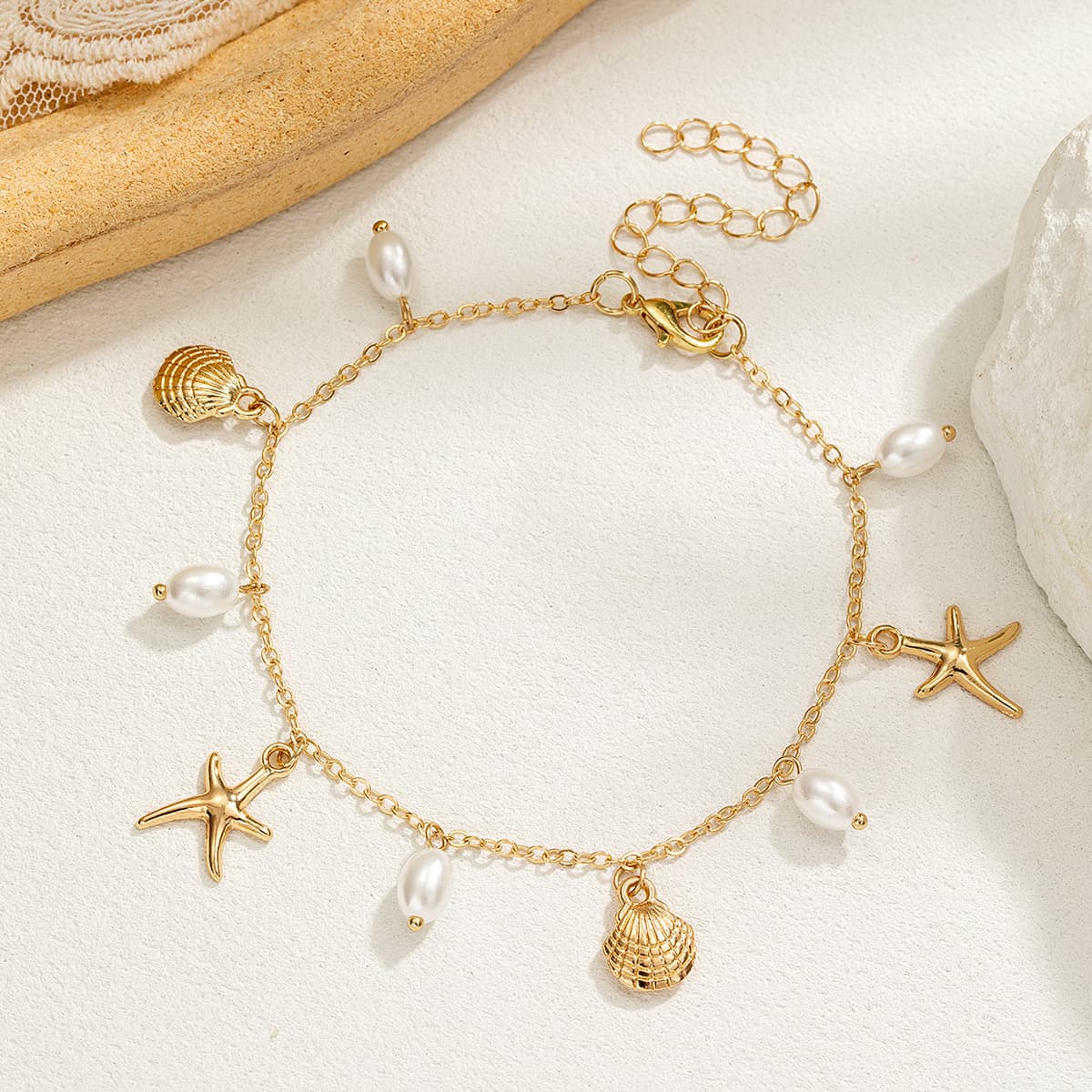 Beach Charm Anklet - Image 2