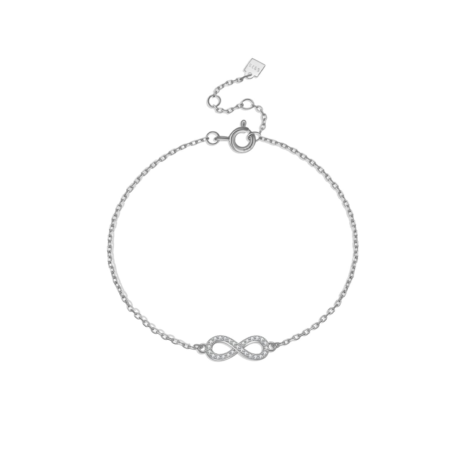 Infinity Zircon Bracelet - Image 2