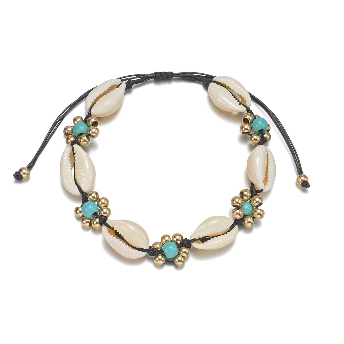  Cowrie Shell Boho Anklet - Image 2